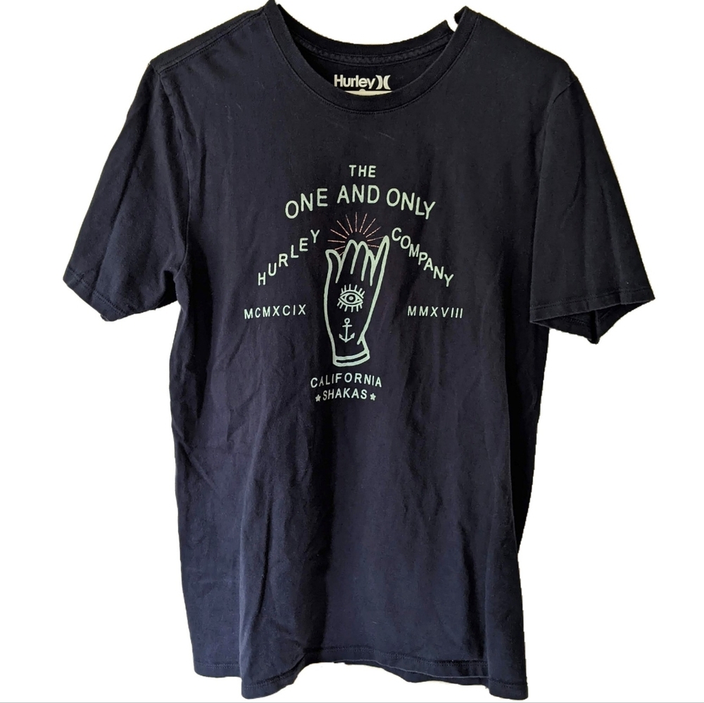 Hurley navy blue surf t-shirt